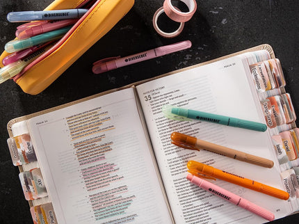 Resaltadores para biblia (Gel) - Vintage - ColorSwatch