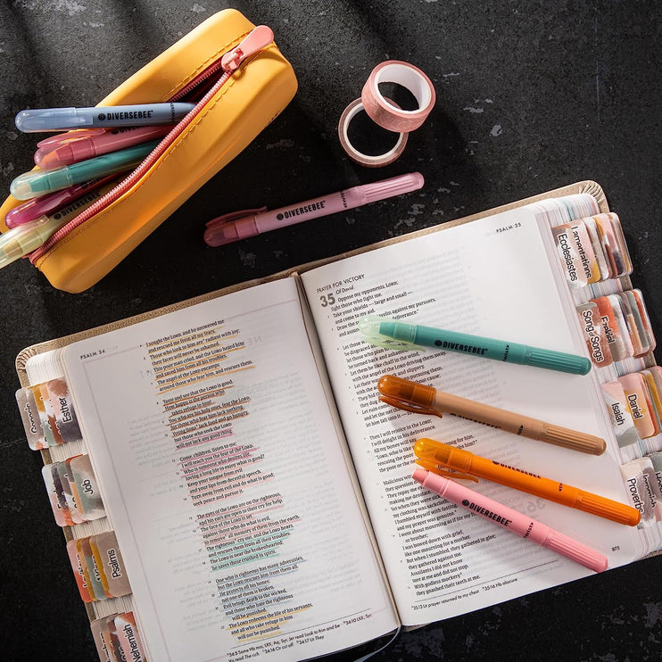 Resaltadores para biblia (Gel) - Vintage - ColorSwatch