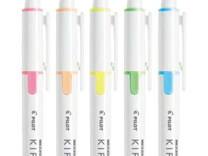 Resaltadores Pilot Kire - Na - Set de 5 - Basic - ColorSwatch