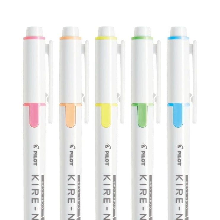 Resaltadores Pilot Kire - Na - Set de 5 - Basic - ColorSwatch