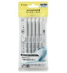 Resaltadores Pilot Kire - Na - Set de 5 - Pale Tones - ColorSwatch