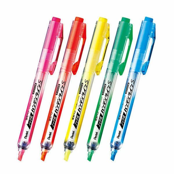 Resaltadores Retráctiles Handy Line - Set de 5 - ColorSwatch