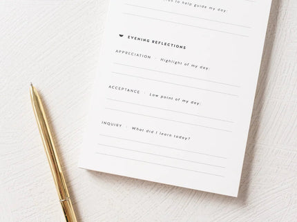 Rise and Set Guided Journal + Candle Set - ColorSwatch