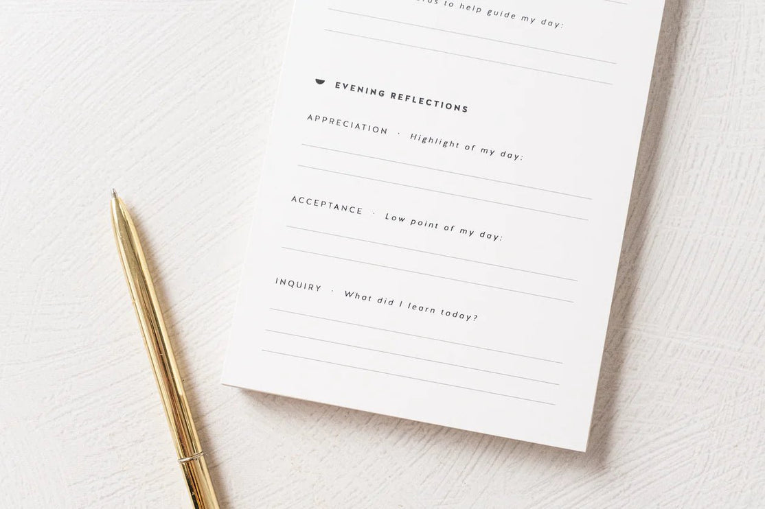 Rise and Set Guided Journal + Candle Set - ColorSwatch