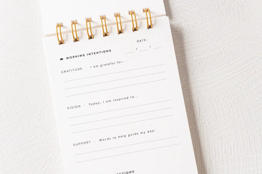 Rise and Set Guided Journal + Candle Set - ColorSwatch