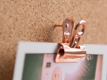 Rosegold Pushpin Clips - ColorSwatch