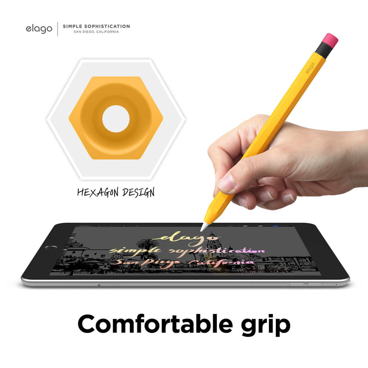 Estuche para Apple Pencil - Lápiz Amarillo