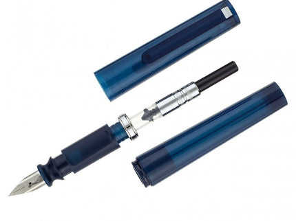 Sailor Tuzu - Pluma Fuente - Transluscent Navy - ColorSwatch