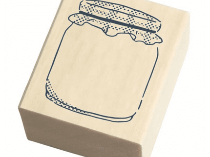 Sello de hule - Jam Jar