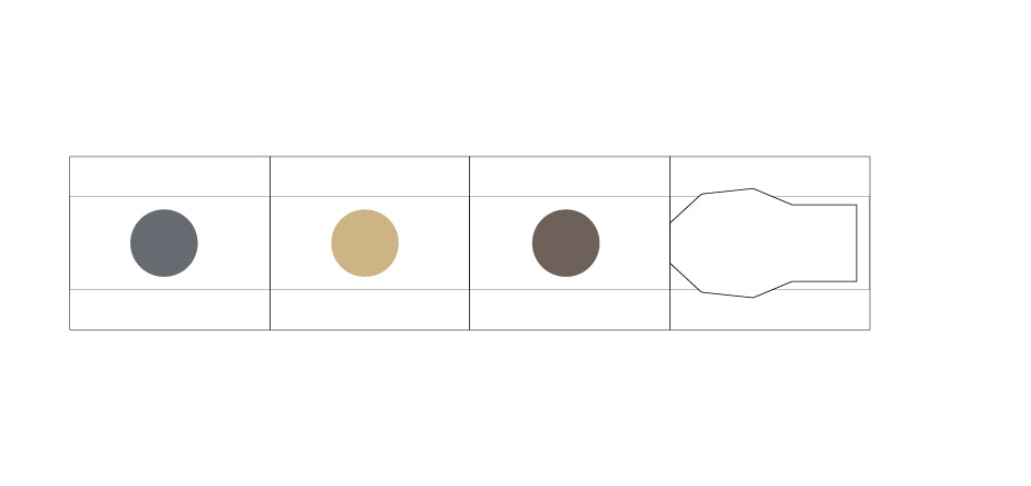 MU - Inky Pen Stamp Pads - Sandstone