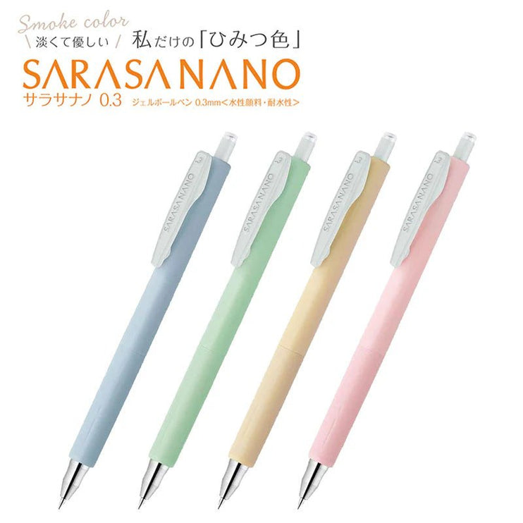 Sarasa Nano - Pastel Set 4 - ColorSwatch