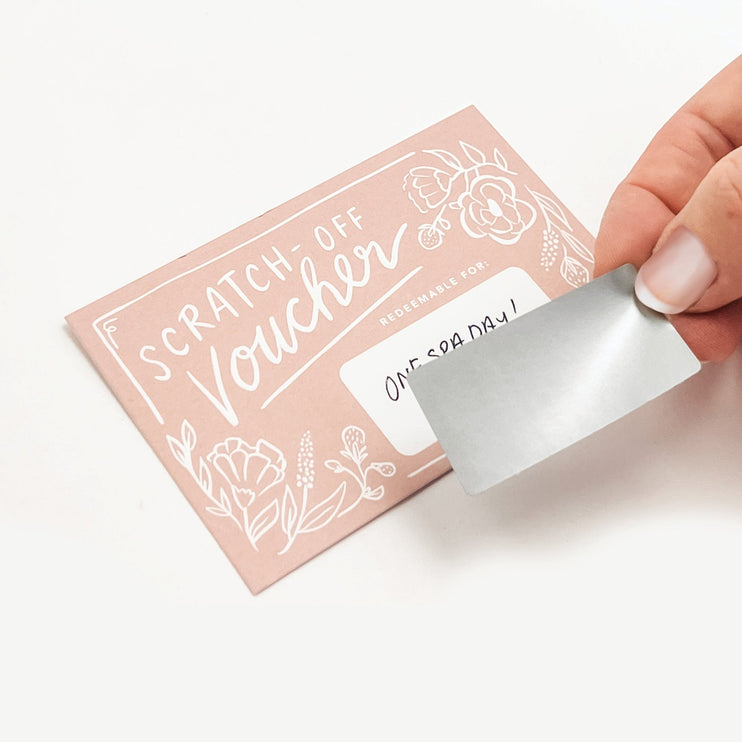Scratch - off Vouchers - Floral - ColorSwatch