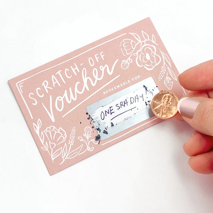 Scratch - off Vouchers - Floral - ColorSwatch