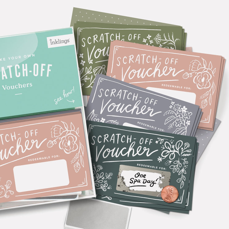 Scratch - off Vouchers - Floral - ColorSwatch
