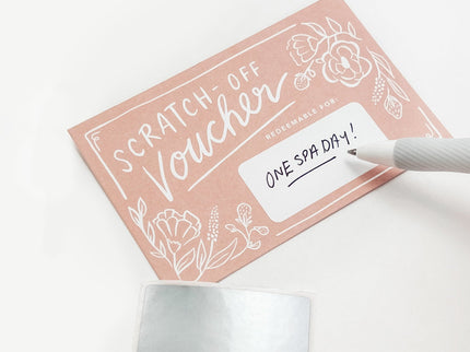 Scratch - off Vouchers - Floral - ColorSwatch