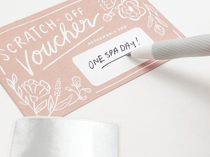 Scratch - off Vouchers - Floral - ColorSwatch