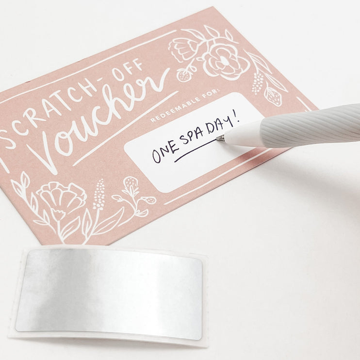 Scratch - off Vouchers - Floral - ColorSwatch