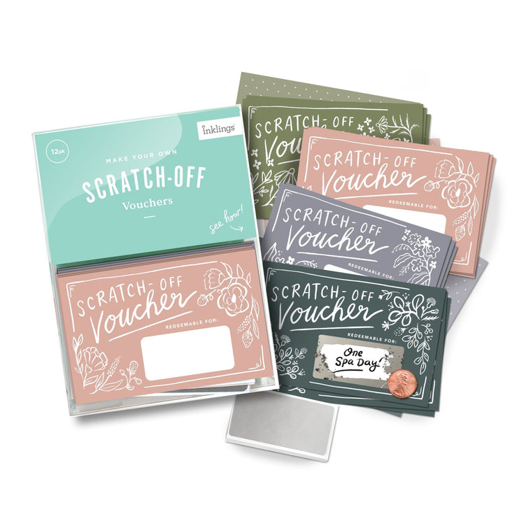 Scratch - off Vouchers - Floral - ColorSwatch