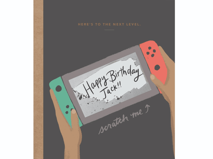 Tarjeta Raspable - Next Level