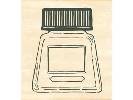 Sello de hule - Botella de tinta - ColorSwatch