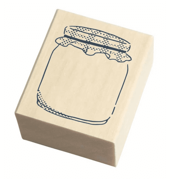 Sello de hule - Jam Jar - ColorSwatch