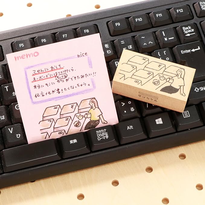 Sello de hule - Sankakeru Keyboard - ColorSwatch