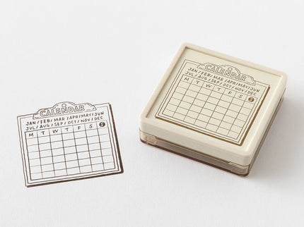 Sello - Paintable Stamp - Calendar - ColorSwatch