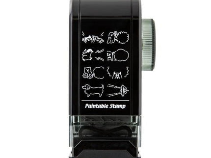 Sello - Paintable Stamp Dial - Speech Bubble - ColorSwatch