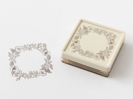Sello - Paintable Stamp - Floral Decoration - ColorSwatch