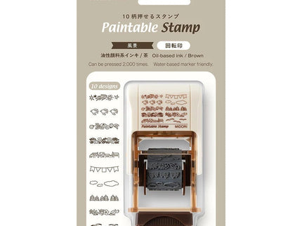 Sello - Paintable Stamp - Landscape - ColorSwatch