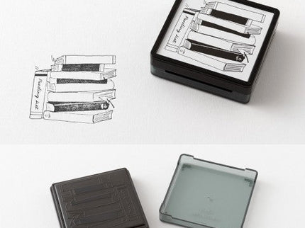 Sello - Paintable Stamp - Reading List - ColorSwatch