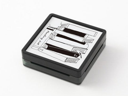 Sello - Paintable Stamp - Reading List - ColorSwatch