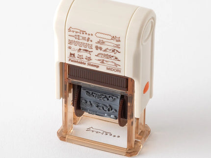 Sello - Paintable Stamp - Cat