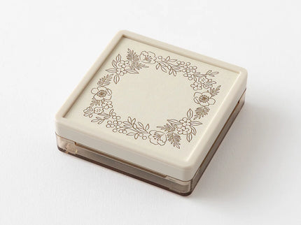 Sello - Paintable Stamp - Floral Decoration