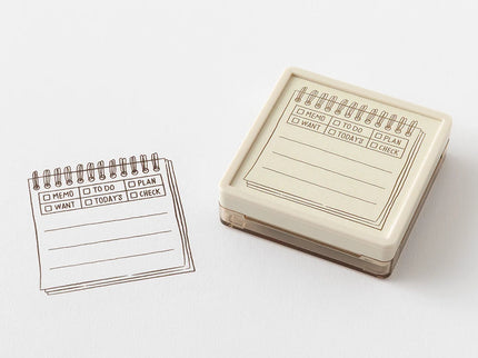 Sello - Paintable Stamp - Memo