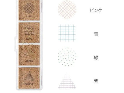Sellos - Yuru Log Paintable Stamp - Geometry - ColorSwatch