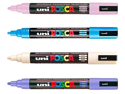 Set de 6 Posca PC - 5M - PALE - ColorSwatch