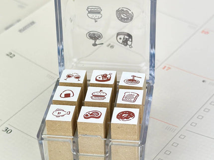 Set de mini sellos - Food - ColorSwatch