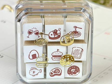 Set de mini sellos - Food - ColorSwatch