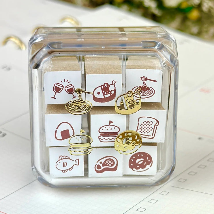 Set de mini sellos - Food - ColorSwatch