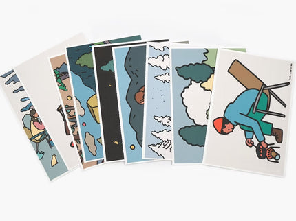 Set de Postales - Camping - ColorSwatch