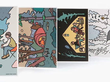 Set de Postales - Camping - ColorSwatch