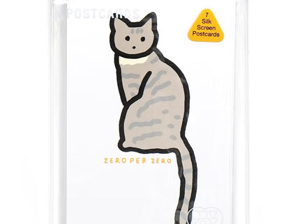 Set de Postales - Cat (Silkscreen) - ColorSwatch