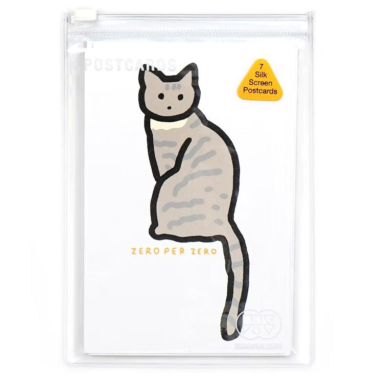 Set de Postales - Cat (Silkscreen) - ColorSwatch