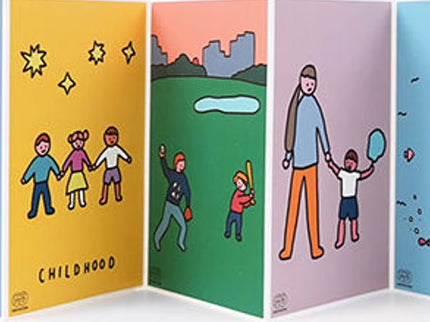 Set de Postales - Father/Mother and Son - ColorSwatch