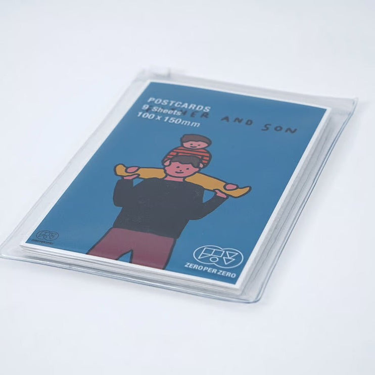 Set de Postales - Father/Mother and Son - ColorSwatch