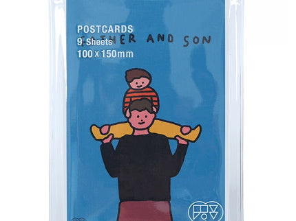 Set de Postales - Father/Mother and Son - ColorSwatch