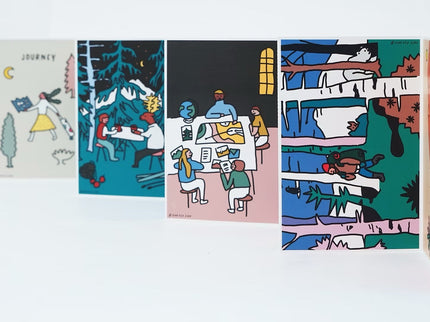 Set de Postales - Journey - ColorSwatch