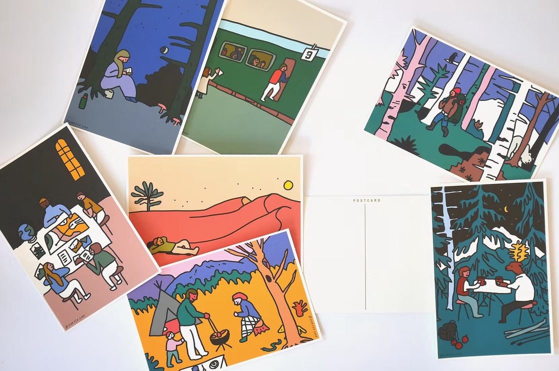 Set de Postales - Journey - ColorSwatch