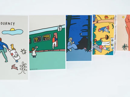 Set de Postales - Journey - ColorSwatch